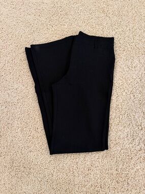 Quince Black Boot Cut Pants